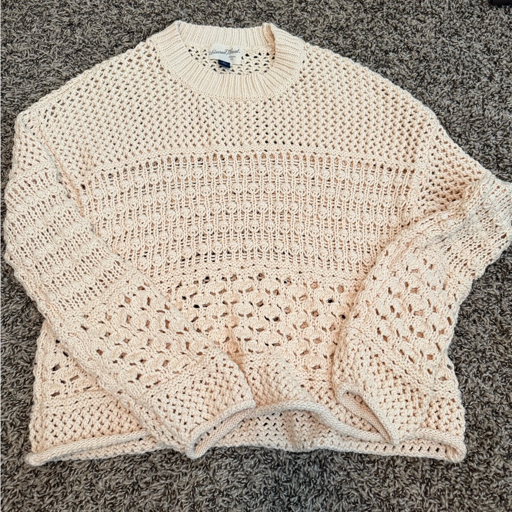 Universal Thread Cream Knit Sweater